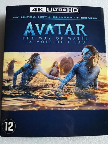 4K UHD blu-ray + blu-ray avatar 2 - the way of water 