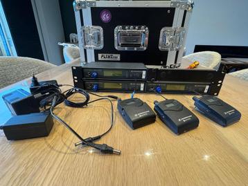 3x EW300 IEM GII In Ear monitor systeem beschikbaar voor biedingen
