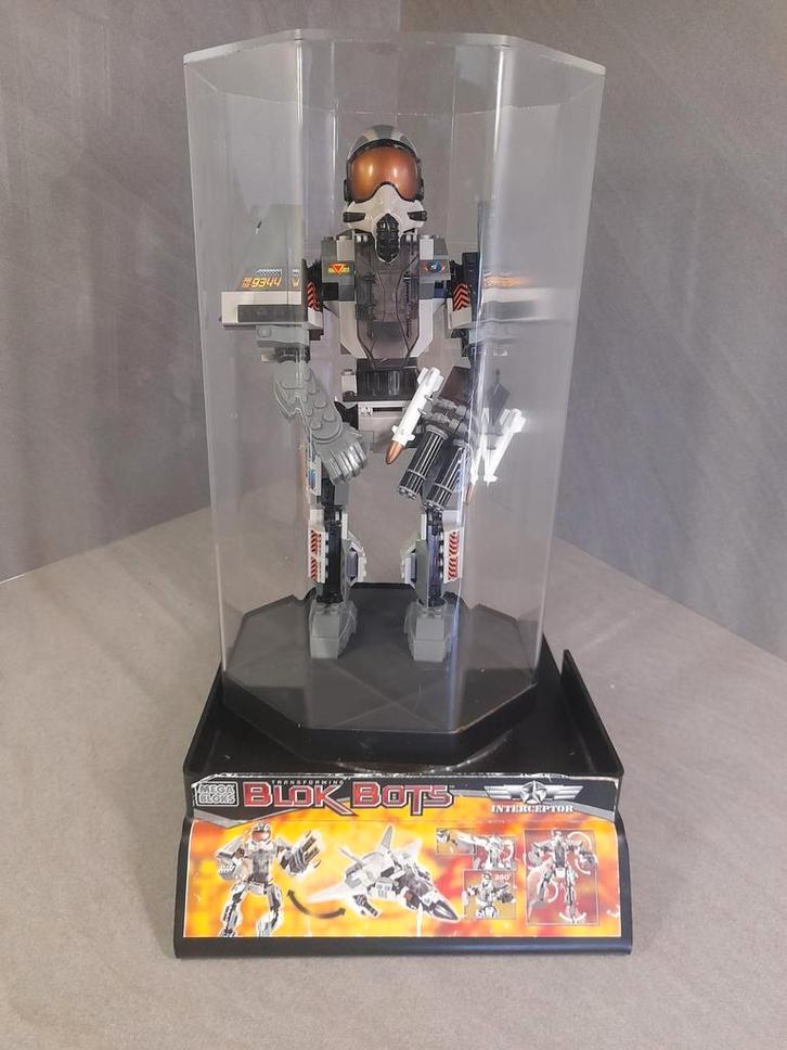 Mega Bloks Blok Bots Interceptor – Transformer/Vliegtuig, Antiek en Kunst, Antiek | Speelgoed, Ophalen of Verzenden