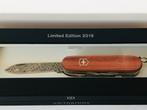 VICTORINOX Damast 2018 DELUXE TINKER Wood Swiss LIMITED, Ophalen of Verzenden, Nieuw