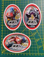 Lot 3x stickers NZI moto helm 125cc-250cc Lorenzo Aprilia, Enlèvement ou Envoi