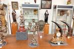 Waardevolle antieke beelden in hout, brons, terra cotta.., Antiek en Kunst, Ophalen