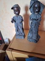 2 figuurtjes in papier Maché, Antiek en Kunst, Curiosa en Brocante, Ophalen