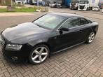 Audi A5 2010, Auto's, Voorwielaandrijving, Zwart, Zwart, Leder