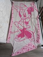 Set dekbedovertrek met kussensloop & hoeslaken Minnie Mouse, Comme neuf, Fille, Rose, Housse de couette
