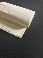 Ruw katoen 2,2x15m, Ophalen, Zo goed als nieuw, Wit, Katoen