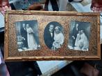 Cadre ancien avec photos de mariage, Enlèvement ou Envoi