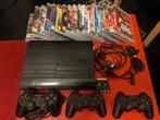 Sony Playstation 3 Super Slim met 17 Games!!!, Super Slim, Ophalen of Verzenden, Zo goed als nieuw, Met 3 controllers of meer