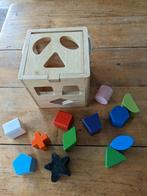 Cube multi formes, Kinderen en Baby's, Speelgoed | Houten speelgoed, Ophalen of Verzenden, Zo goed als nieuw