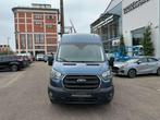 Ford Transit 2T L4H3 170PK RWD FULL OPTION 29700+BTW, Auto's, Stof, 4 cilinders, Blauw, 5 deurs