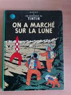 TINTIN on a marché sur la lune, Gelezen, Ophalen of Verzenden, Eén stripboek, Hergé