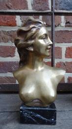 Kleine bronzen buste Jef LAMBEAUX, Antiek en Kunst, Ophalen of Verzenden