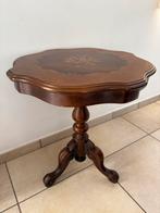 Petite table d’appoint en bois exotique, Enlèvement