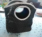 AVON : mignon petit sac réversible, Enlèvement ou Envoi, Neuf, Noir, Sac à main