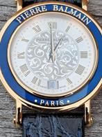 Horloge Pierre Balmain - Sapphire Crystal - zeer goede staat, Leer, Polshorloge, Zo goed als nieuw, Ophalen