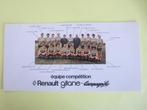 wielerkaart 1978 team renault  gitane  campagnolo  hinault, Comme neuf, Envoi
