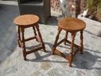 2 tabourets bois, tabouret, assises basses, belle déco bois, Maison & Meubles, Tabourets, Bois, Enlèvement