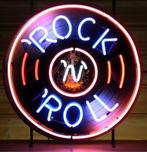 Rock 'N' Roll neon en veel andere leuke USA decoratie neons, Verzamelen, Merken en Reclamevoorwerpen, Ophalen of Verzenden, Nieuw