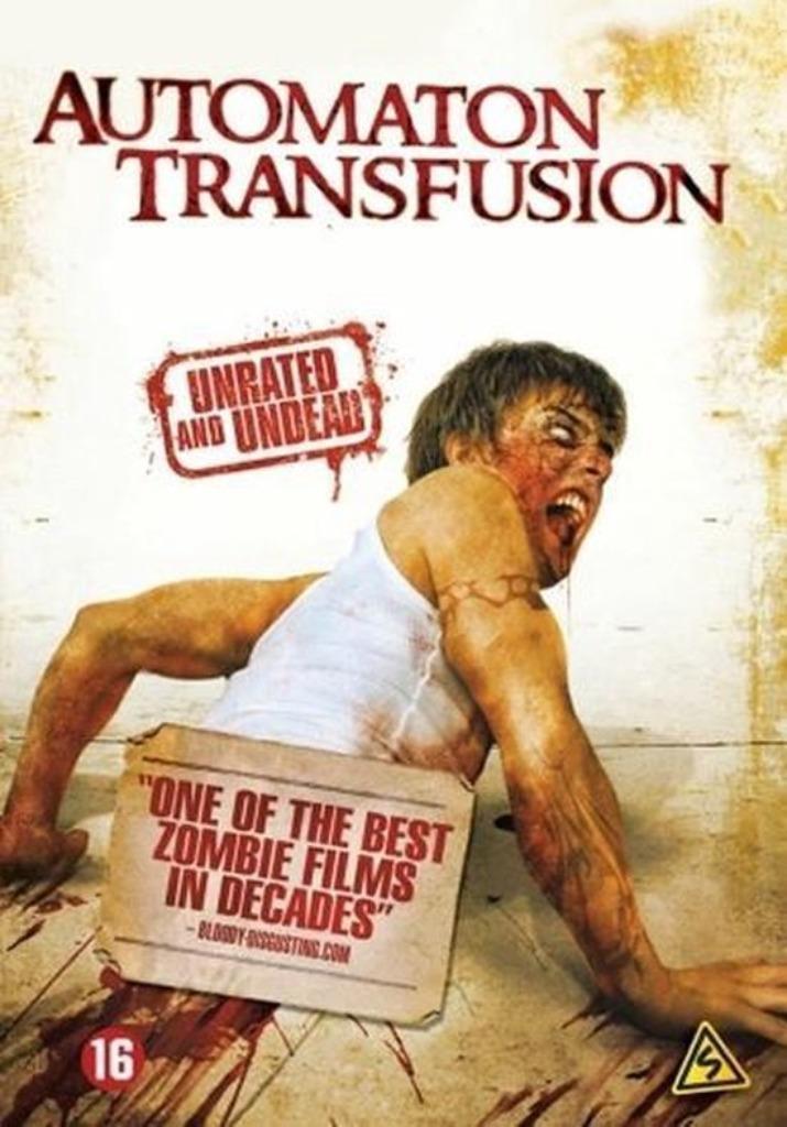 Automaton Transfusion (Sealed), Cd's en Dvd's, Dvd's | Horror, Nieuw in verpakking, Vampiers of Zombies, Verzenden