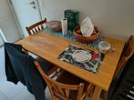 Keukentafel+4 stoelen, Huis en Inrichting, Complete eetkamers, Ophalen