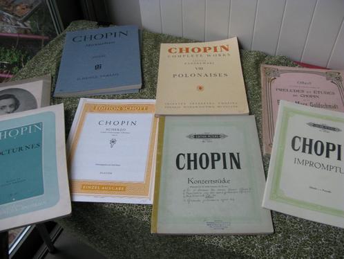 chopin bladmuziek concertstukken ballade, Muziek en Instrumenten, Bladmuziek, Zo goed als nieuw, Artiest of Componist, Klassiek