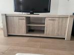 Tv-meubel - eettafel en 4 stoelen te koop, Ophalen, Overige materialen, 75 cm of meer, 150 tot 200 cm