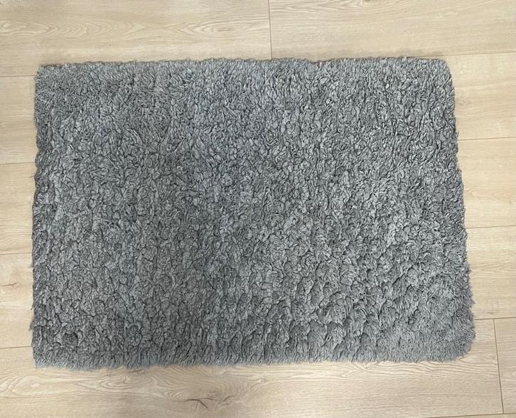 Badmat IKEA ALMTJÄRN, Huis en Inrichting, Badkamer | Badtextiel en Accessoires, Zo goed als nieuw, Badmat, Grijs, Ophalen of Verzenden