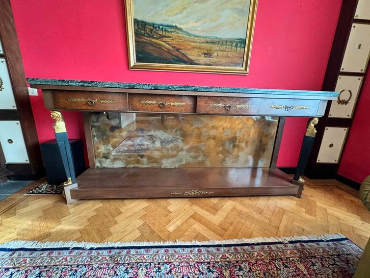 Grand meuble empire unique de style Napoléon, Antiquités & Art, Antiquités | Meubles | Armoires, Enlèvement