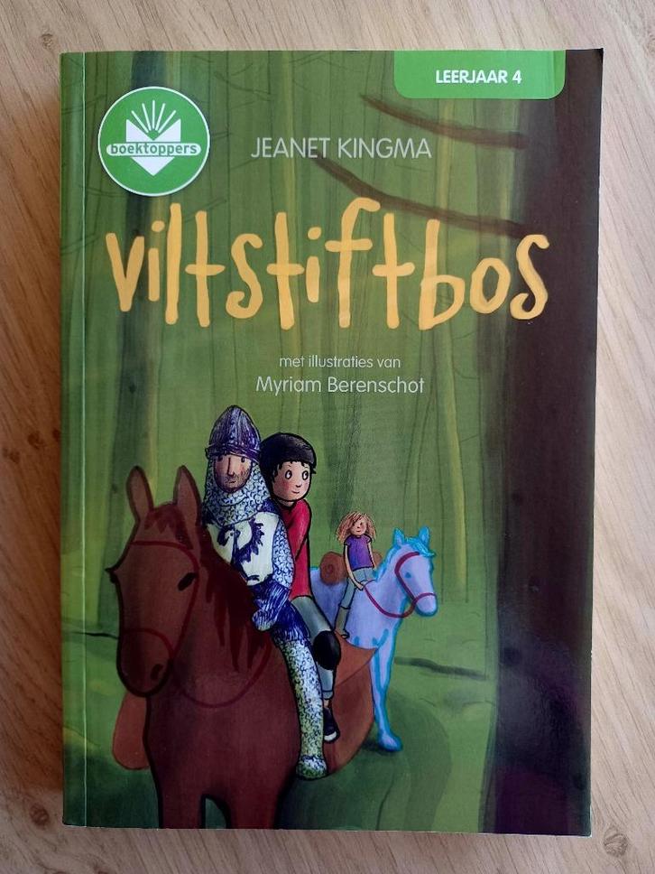 Viltstiftbos - Boektoppers 2019 - leerjaar 4, Boeken, Kinderboeken | Jeugd | onder 10 jaar, Nieuw, Fictie algemeen, Ophalen of Verzenden