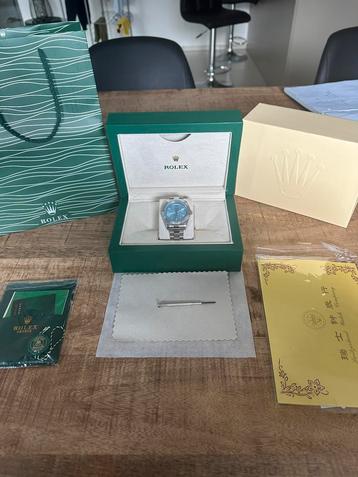 Rolex DayDate tiffany blue beschikbaar voor biedingen