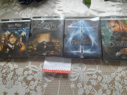 Fantastic Beasts 1-3 steelbook 4K, Cd's en Dvd's, Blu-ray, Zo goed als nieuw, Science Fiction en Fantasy, 3D, Verzenden