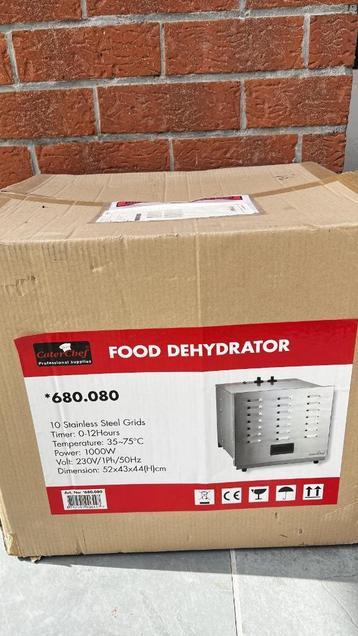 CaterChef food dryer - 10 layers 680.080 Nieuw toestel beschikbaar voor biedingen