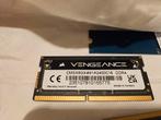 Laptop geheugen 8gb ddr4 vengeance, Computers en Software, RAM geheugen, DDR4, 8 GB, Ophalen of Verzenden, Zo goed als nieuw