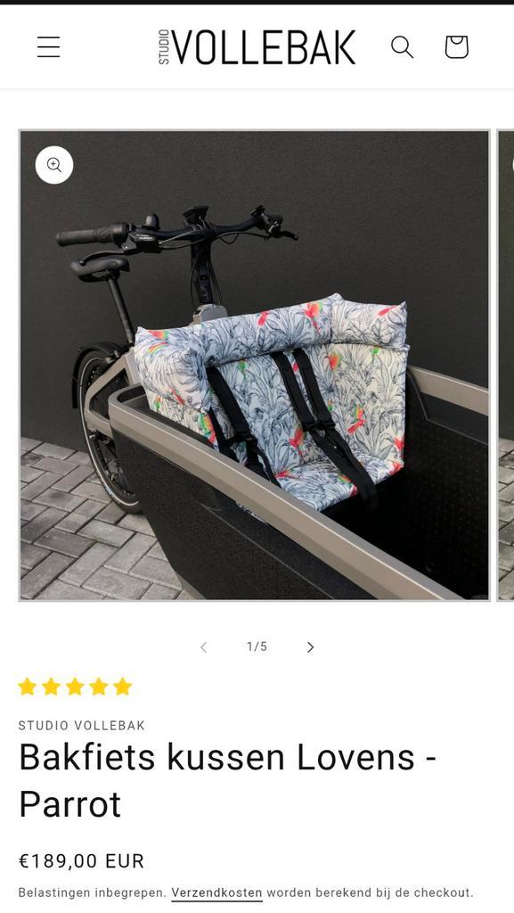 Bakfiets kussen, Fietsen en Brommers, Fietsen | Bakfietsen, Ophalen