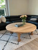 Massief eiken salontafel, Huis en Inrichting, Ophalen, 100 tot 150 cm, Zo goed als nieuw, Minder dan 50 cm