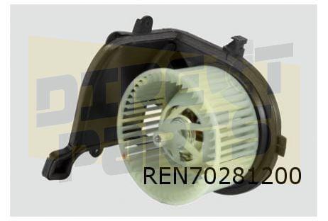 Renault Clio II (III) / Kangoo (4/03-) (+AC) kachelventilato, Auto-onderdelen, Elektronica en Kabels, Renault, Nieuw, Ophalen of Verzenden