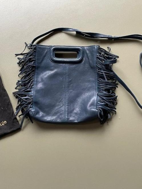 Prachtige M-Bag van Maje, blauw met schouderband, Bijoux, Sacs & Beauté, Sacs | Sacs à bandoulière, Utilisé, Autres marques, Bleu