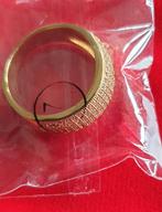 Medusa ring verguld, Bijoux, Sacs & Beauté, Bagues, Neuf, Enlèvement ou Envoi, 17 à 18, Femme