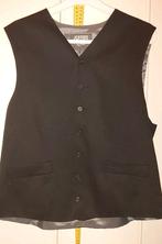 Gilet de costume homme t 50 polyester, viscose noir, Kleding | Heren, Kostuums en vesten, Ophalen, Gedragen, Maat 48/50 (M), Zwart