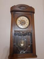 Oude hangklok - régulateur - werkt nog., Ophalen, Gebruikt, Analoog, Wandklok