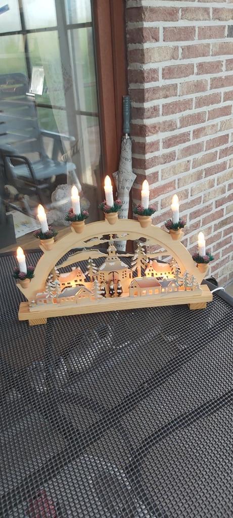 HELLUM kaarsboog, lichtgevende kerst, Diversen, Kerst, Nieuw, Ophalen of Verzenden