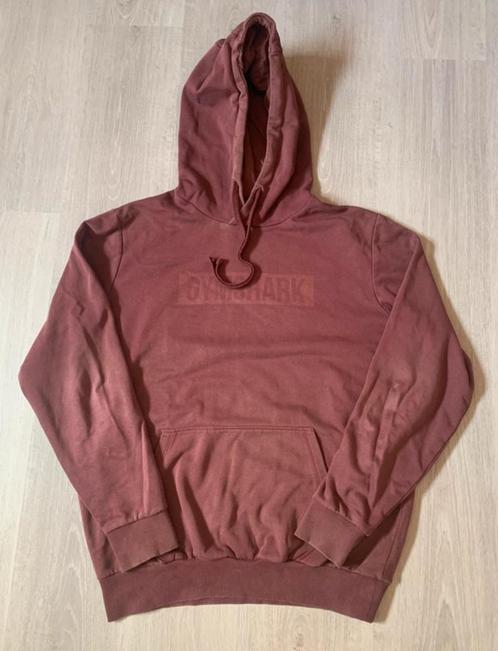 Gymshark Hoodie, Kleding | Heren, Truien en Vesten, Zo goed als nieuw, Maat 48/50 (M), Rood, Ophalen of Verzenden