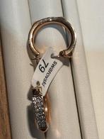 Oorringen rosé creolen Swarovski, Ophalen of Verzenden