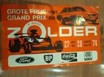 Vintage sticker GP Zolder 1974, Verzamelen, Stickers, Ophalen of Verzenden, Gebruikt