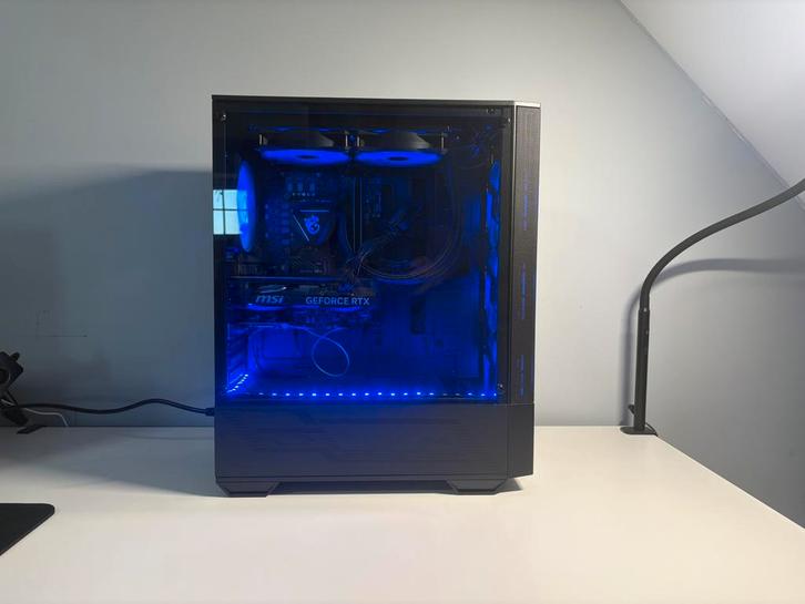 Custom build MSI gaming PC met LED, Computers en Software, Desktop Pc's, Zo goed als nieuw, Onbekend, SSD, 16 GB, Met videokaart