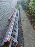 Verleng ladder, Doe-het-zelf en Bouw, Ladders en Trappen, Ophalen, Zo goed als nieuw, Ladder, 4 meter of meer