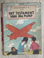 Hergé "Het testament van mr Pump", Ophalen
