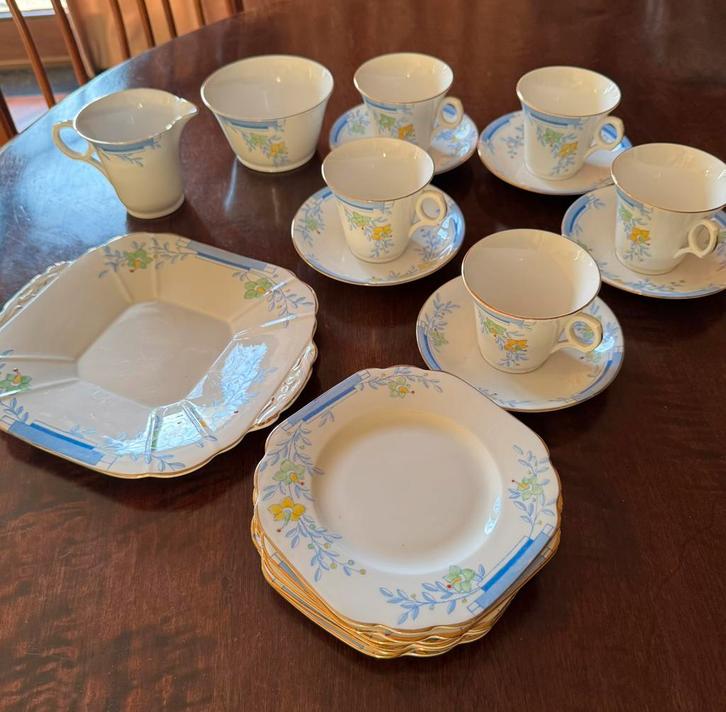 Service café/thé - gâteaux, Antiquités & Art, Antiquités | Porcelaine, Enlèvement