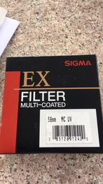 EX FILTER SIGMA 58mm, Nieuw, Ophalen