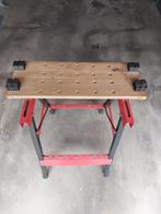 Opvouwbare werkbank, Ophalen, Zo goed als nieuw, Bankschroef